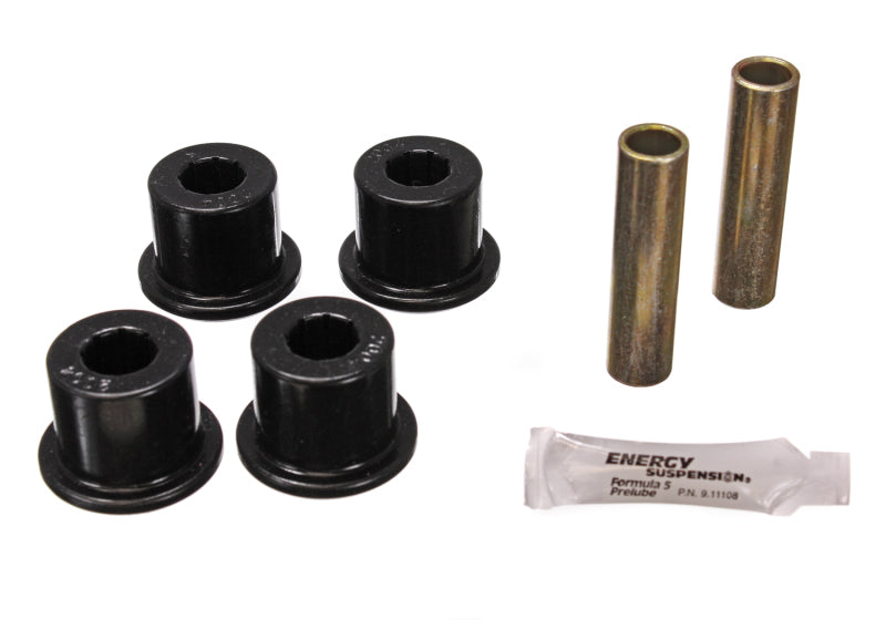 Energy Suspension Chev P/U 1-1/2inOd Rr Frm Shkl - Black Energy Suspension Bushing Kits AXOPROS
