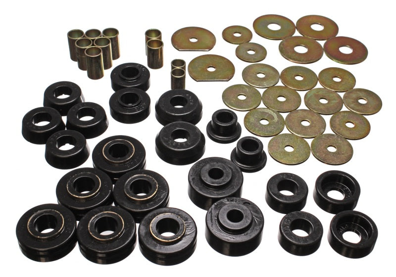 Energy Suspension Chevy Body Mounts - Black Energy Suspension Bushing Kits AXOPROS