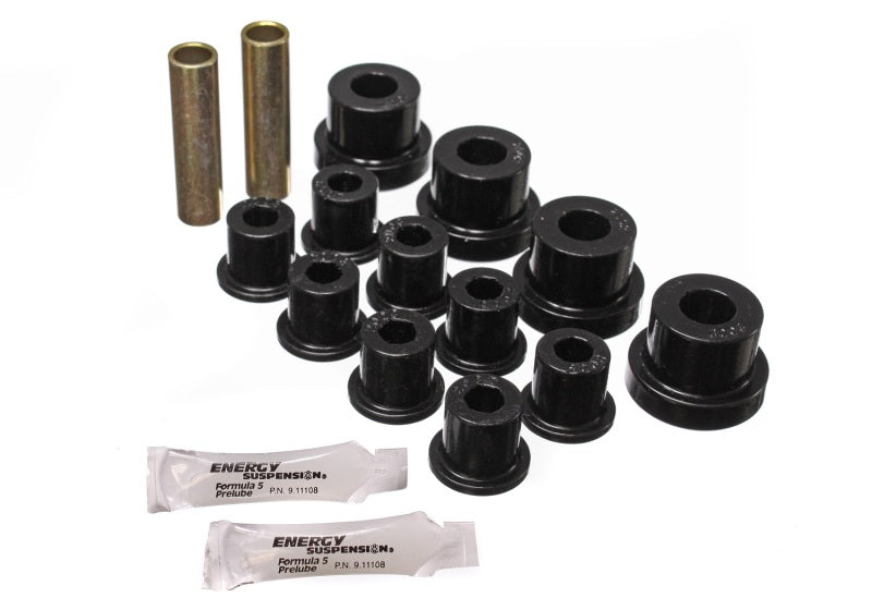 Energy Suspension Cj Frt Sprg Bush - Black Energy Suspension Bushing Kits AXOPROS