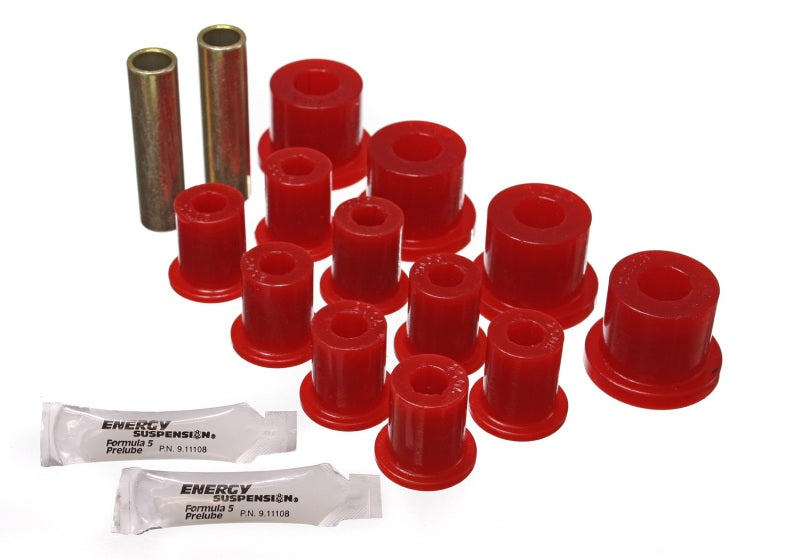 Energy Suspension Cj Rr Spgr Bush - Red Energy Suspension Bushing Kits AXOPROS