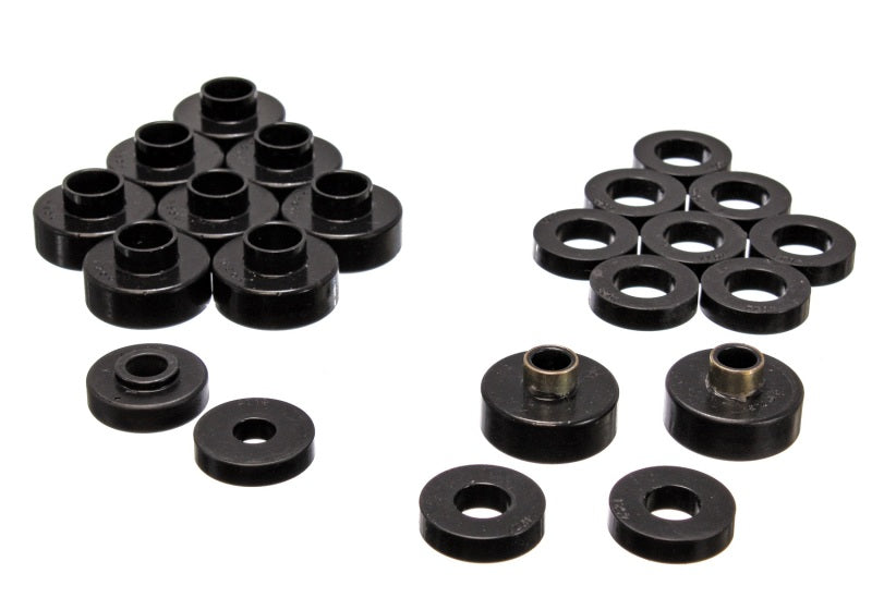 Energy Suspension Cj5-7 Body Mounts - Black Energy Suspension Bushing Kits AXOPROS