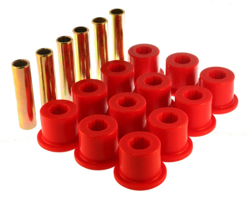Energy Suspension Gm 2 & 4 X Rr Sprg Bush - Red Energy Suspension Bushing Kits AXOPROS