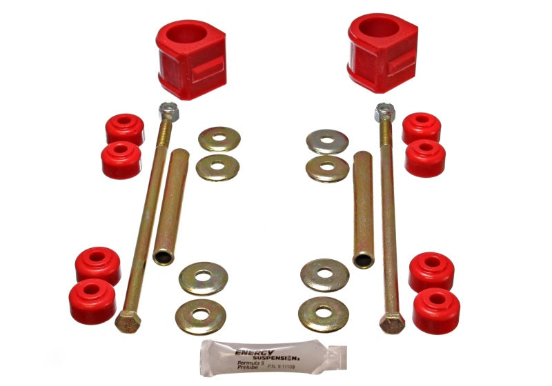 Energy Suspension Gm 4 X Frt Stab Bar Bush - Red Energy Suspension Bushing Kits AXOPROS