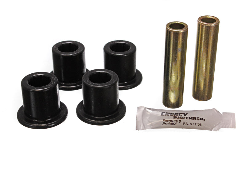 Energy Suspension Jeep Frame Shackle Bushing Set - Black Energy Suspension Bushing Kits AXOPROS