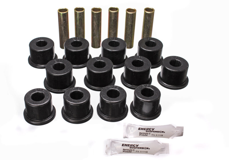 Energy Suspension Rear Spring Set - Black Energy Suspension Bushing Kits AXOPROS