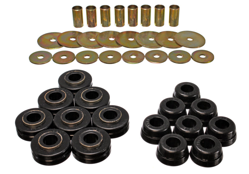 Energy Suspension Scout Ii Body Mounts - Black Energy Suspension Bushing Kits AXOPROS
