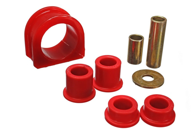 Energy Suspension Steering Rack Bushing Set - Red Energy Suspension Bushing Kits AXOPROS