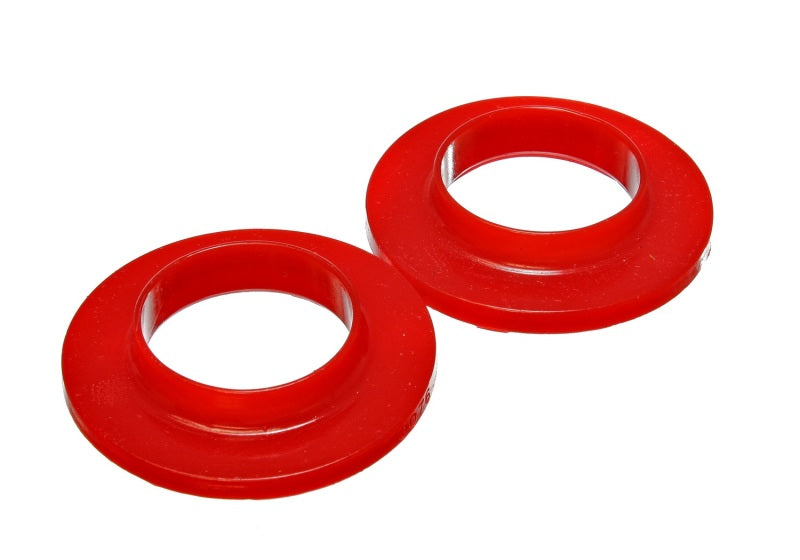 Energy Suspension Universal 2 1/8in ID 3 3/4in OD 3/4in H Red Coil Spring Isolators (2 per set) Energy Suspension Bushing Kits AXOPROS
