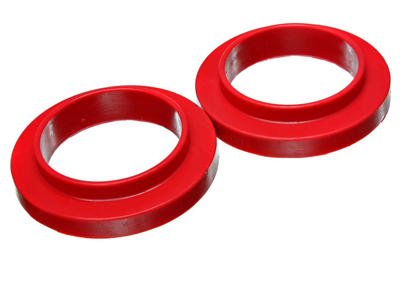 Energy Suspension Universal 3 3/4in ID 25 7/16in OD 3/4in H Red Coil Spring Isolators (2 per set) Energy Suspension Bushing Kits AXOPROS