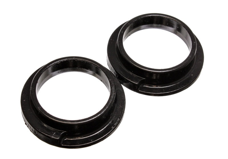 Energy Suspension Universal 3in ID 4 5/16in OD 1 1/8in H Black Coil Spring Isolators (2 per set) Energy Suspension Bushing Kits AXOPROS