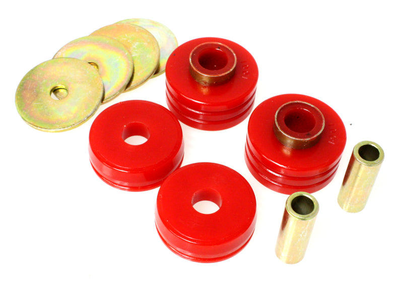 Energy Suspension Universal Mount - Red Energy Suspension Bushing Kits AXOPROS