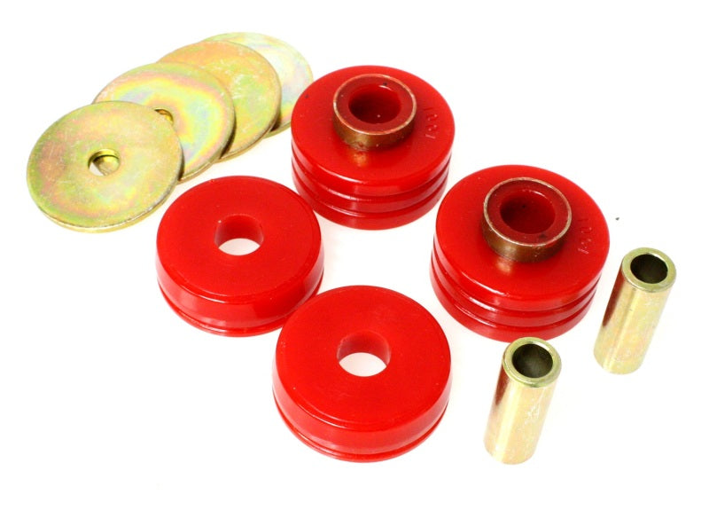 Energy Suspension Universal Mount - Red Energy Suspension Bushing Kits AXOPROS