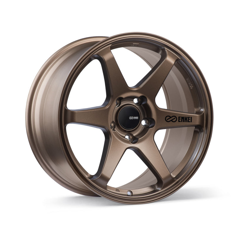 Enkei T6R 18x9.5 38mm Offset 5x114.3 Bolt Pattern 72.6 Bore Copper Wheel Enkei Wheels - Cast AXOPROS
