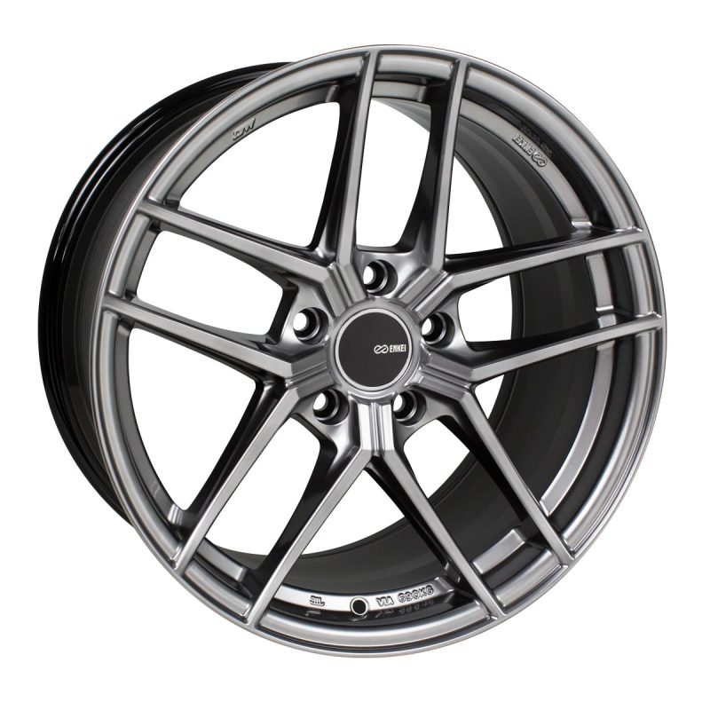Enkei TY5 19x8.5 5x114.3 35mm Offset 72.6mm Bore Hyper Silver Wheel Enkei Wheels - Cast AXOPROS