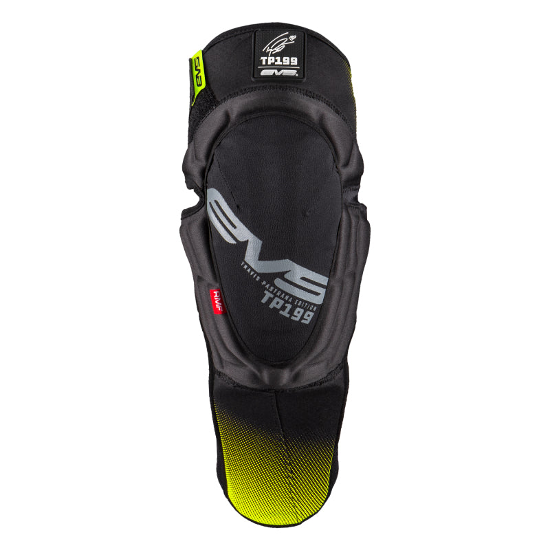 EVS TP199 Knee/Shin Guard Pair Black/Hi Viz - Large/XL EVS Body Protection  AXOPROS