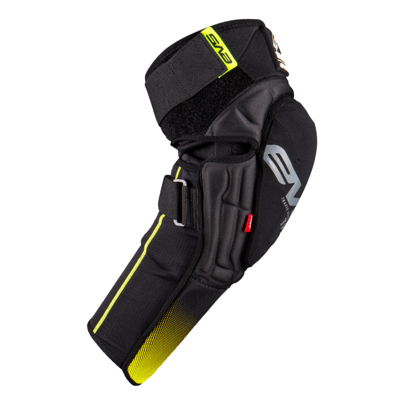 EVS TP199 Knee/Shin Guard Pair Black/Hi Viz - Large/XL EVS Body Protection  AXOPROS