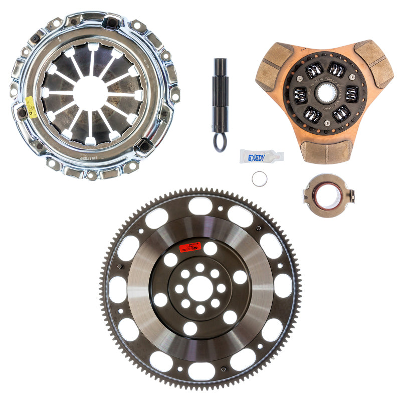Exedy 2002-2006 Acura RSX Base L4 Stage 2 Cerametallic Clutch Thick Disc Incl. HF02 Lightweight FW Exedy Clutch Kits - Single AXOPROS