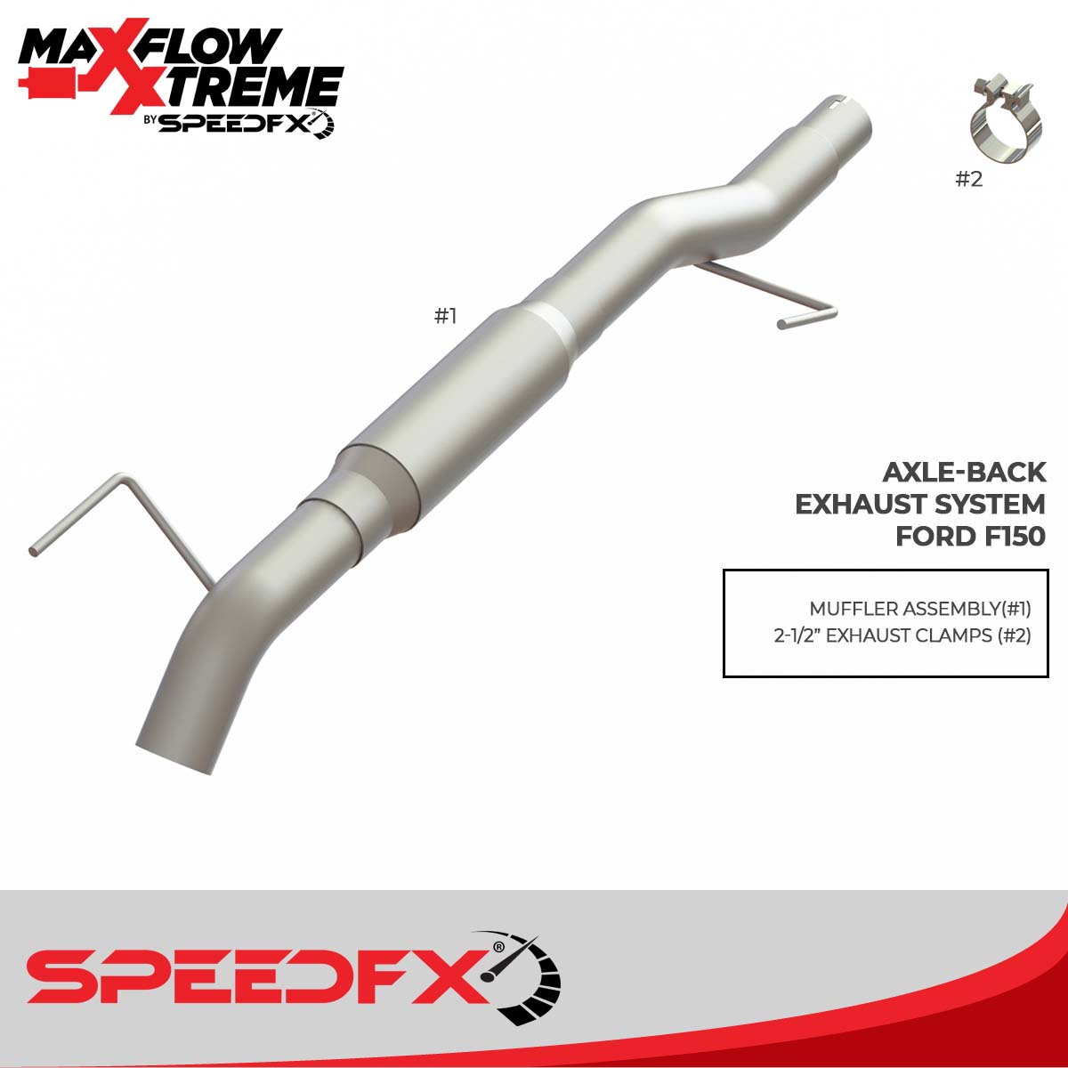 Exhaust System Kit SpeedFx Exhaust System Kit AXOPROS