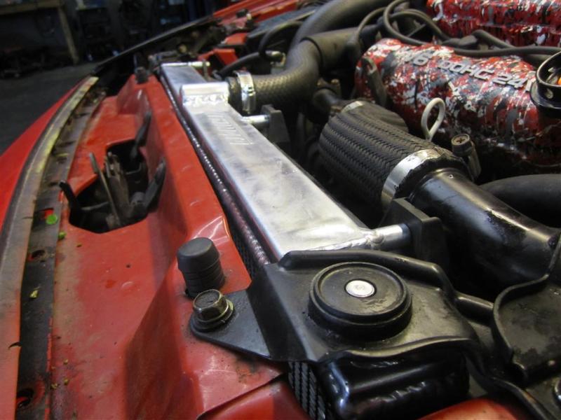 Mishimoto 91-99 Mitsubishi 3000GT Turbo Manual Aluminum Radiator Mishimoto Radiators  AXOPROS