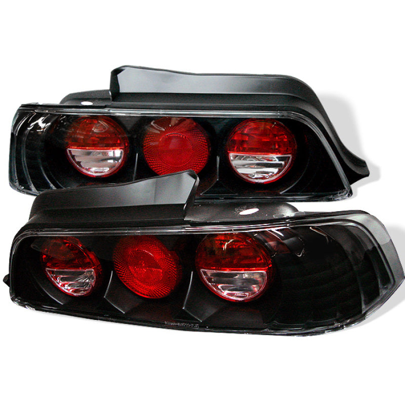 Spyder Honda Prelude 97-01 Euro Style Tail Lights Black ALT-YD-HP97-BK SPYDER Tail Lights  AXOPROS