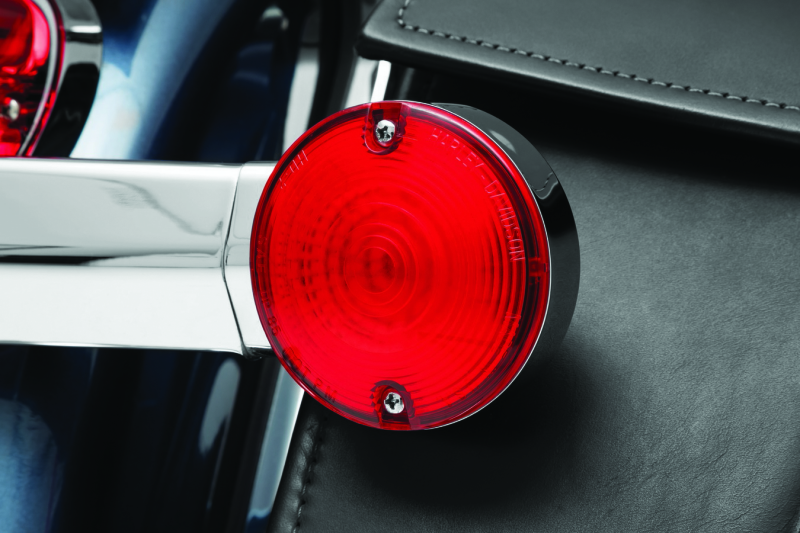 Kuryakyn Luminez L.E.D Rear Turn Signal Insert 1156 Red Flat Style Kuryakyn Light Accessories and Wiring AXOPROS