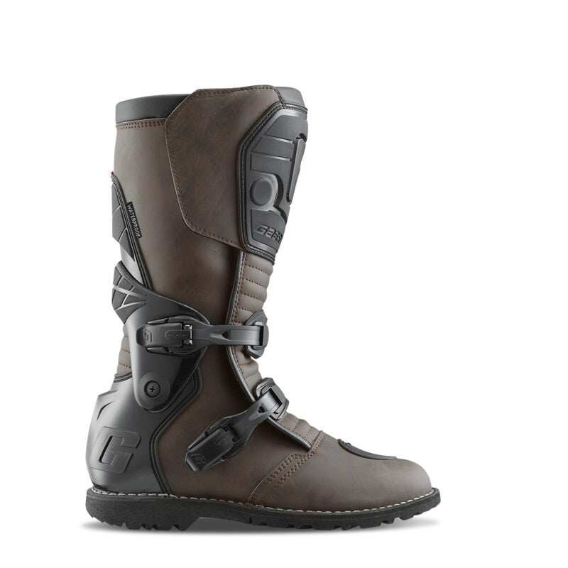 Gaerne G.Dakar Aquatech Boot Brown Size - 13 Gaerne Motorcycle Boots AXOPROS