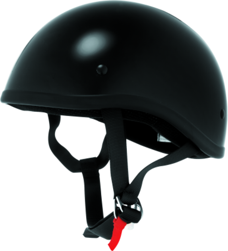Skid Lids Original Helmet Flat Black - Large Bikers Choice Helmets and Accessories AXOPROS