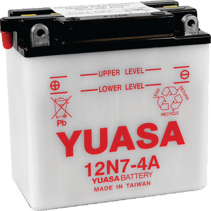Yuasa 12N7-4A Conventional 12-Volt Battery Yuasa Battery Batteries AXOPROS
