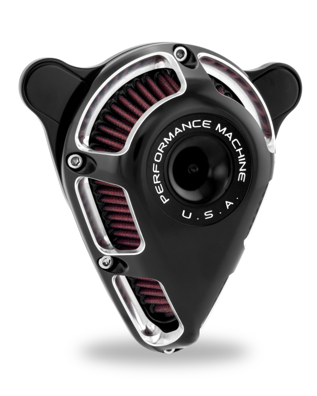 Performance Machine 23-Up CVO, 2024 Touring Jet Air Cleaner - Contrast Cut Performance Machine Air Filters - Direct Fit AXOPROS