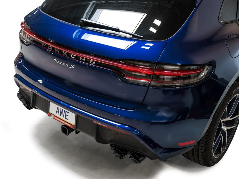 AWE Tuning 2022+ Porsche Macan 2.9TT Touring Edition Catback Exhaust w/ Diamond Black Tips AWE Tuning Catback AXOPROS