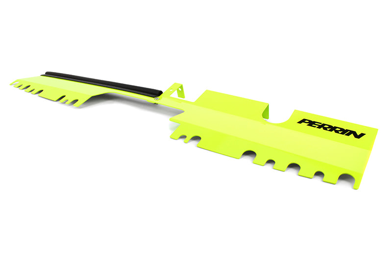 PERRIN 15-21 Subaru WRX/STI Radiator Shroud (With/Without OEM Intake Scoop) - Neon Yellow Perrin Performance Radiator Shrouds  AXOPROS