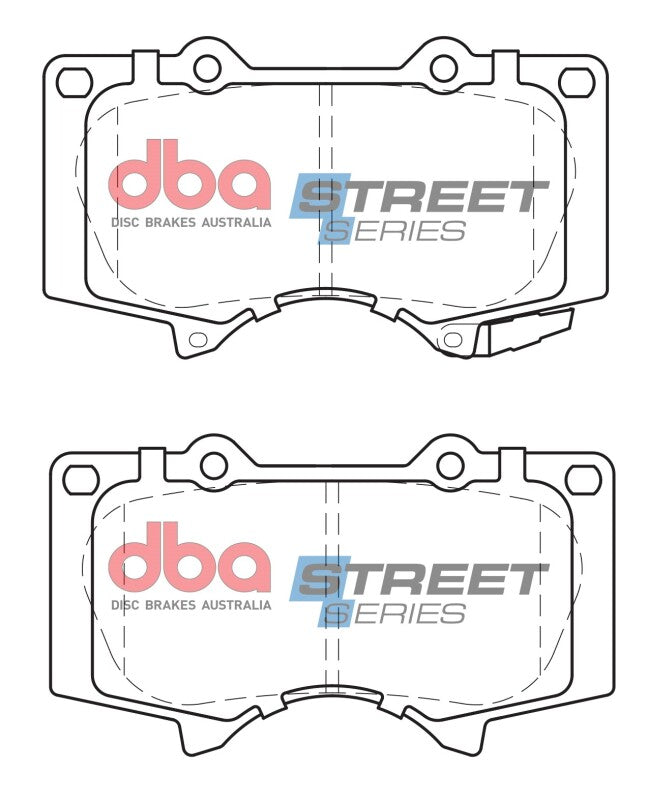 DBA 10-19 Lexus GX460 Street Series Front Brake Pads DBA Brake Pads - OE AXOPROS