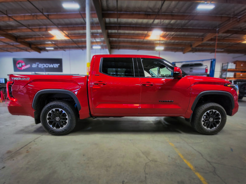aFe CONTROL 1.875 IN Leveling Kit 22-23 Toyota Tundra - Red aFe Leveling Kits  AXOPROS