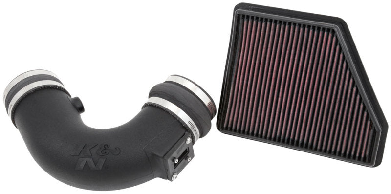 K&N FIPK 10-14 Chevy Camaro V8 6.2L Performance Intake Kit K&N Engineering Cold Air Intakes AXOPROS
