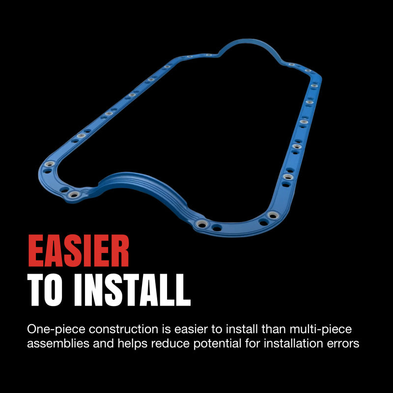 Fel-Pro Chevrolet C10 Engine Oil Pan Gasket Set PermaDryPlus rigid carrier, Oil Pan SnapUps Included Fel-Pro Gasket Kits AXOPROS