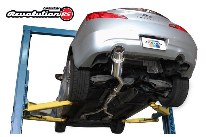 GReddy 07-14 Infiniti G37 Single Revolution RS Exhaust GReddy Catback AXOPROS
