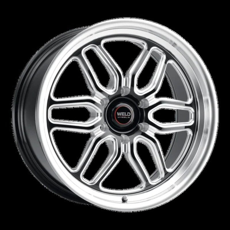 Weld Weld Racing 20x7 Laguna 6 Drag 6x139.7 ET13 BS4.50 Gloss BLK MIL DIA 106.1 Wheels - Cast aftermarket performance part