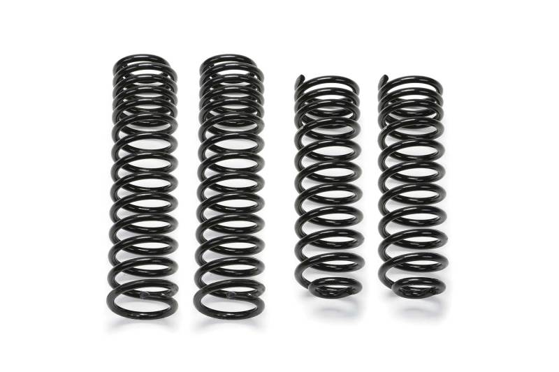 Fabtech 07-18 Jeep JK 4WD 4-Door 5in Front & Rear Long Travel Coil Spring Kit Fabtech Lift Springs  AXOPROS