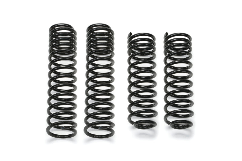 Fabtech 07-18 Jeep JK 4WD 4-Door 5in Front & Rear Long Travel Coil Spring Kit Fabtech Lift Springs  AXOPROS