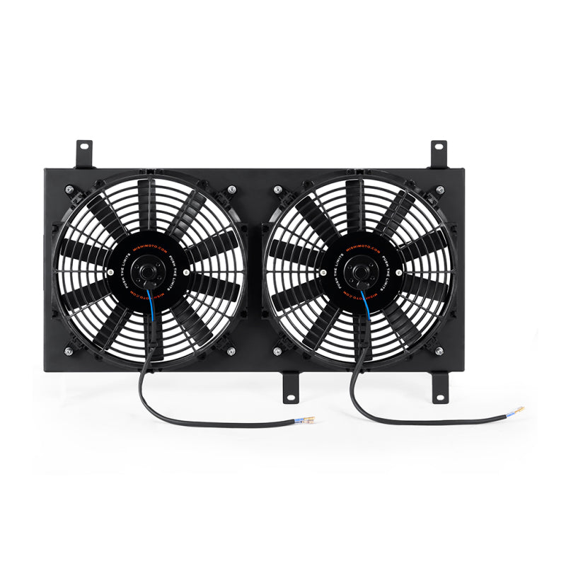 Mishimoto 99-05 Mazda Miata Aluminum Fan Shroud Black Mishimoto Fans & Shrouds  AXOPROS
