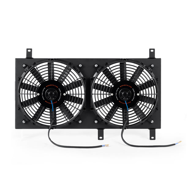 Mishimoto 99-05 Mazda Miata Aluminum Fan Shroud Black Mishimoto Fans & Shrouds  AXOPROS