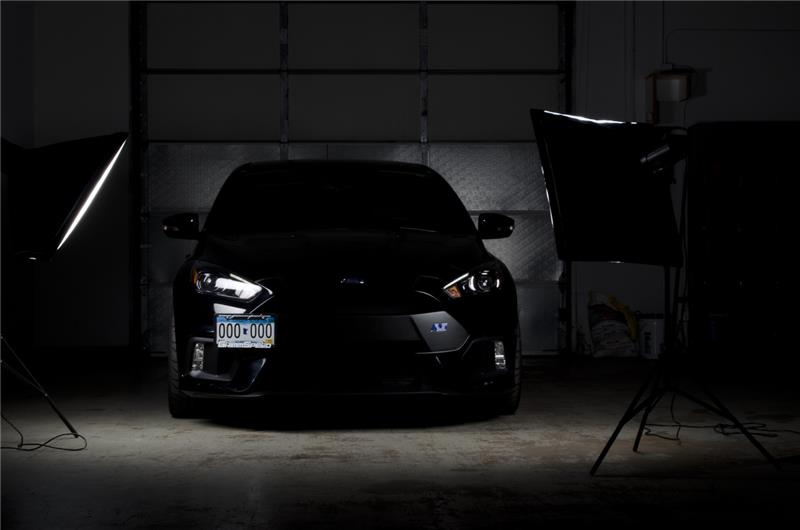 GrimmSpeed 2016+ Ford Focus RS License Plate Relocation Kit GrimmSpeed License Plate Relocation AXOPROS