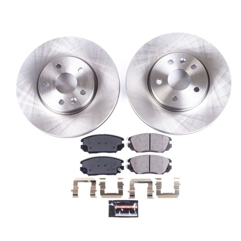 PowerStop Power Stop 2010 Buick Allure Front Autospecialty Brake Kit Brake Kits - OE aftermarket performance part