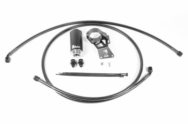 Radium Engineering Mitsubishi EVO X Fuel Hanger Feed Kit - Stainless Filter Radium Engineering Fuel Pump Hangers  AXOPROS