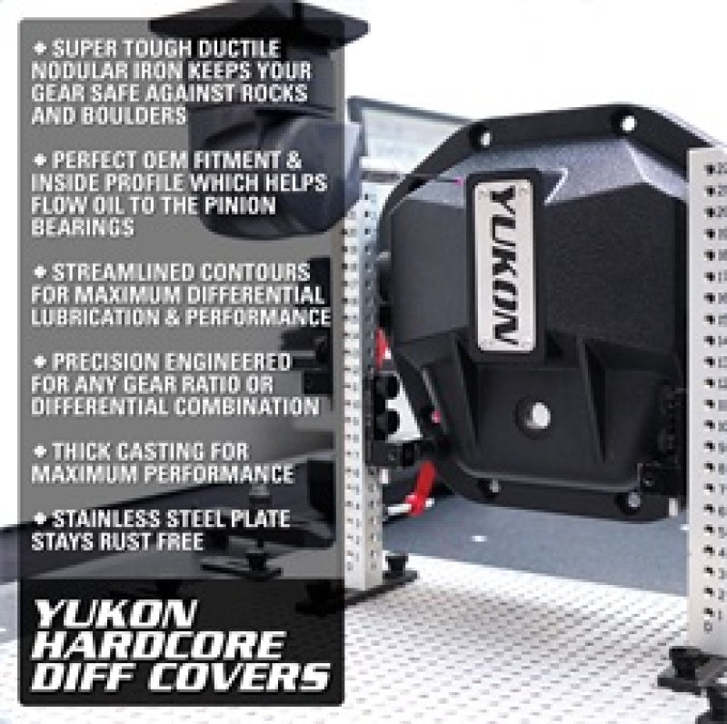 Yukon Gear Hardcore Diff Cover for AMC Model 35 Yukon Gear & Axle Diff Covers AXOPROS