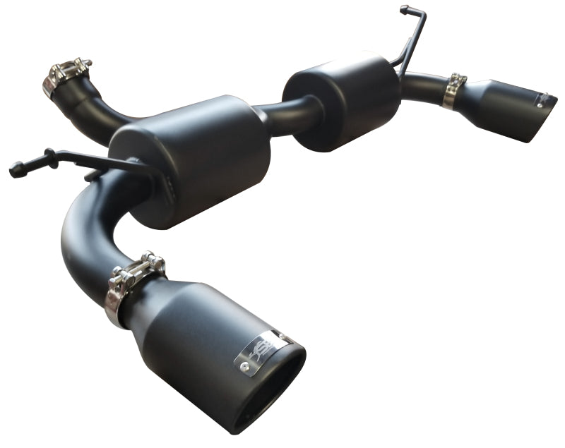 Injen 07-17 Jeep Wrangler JK 3.6L/3.8L 63mm Stealth Black Axle-back Exhaust w/ 4in Black Tips Injen Axle Back AXOPROS