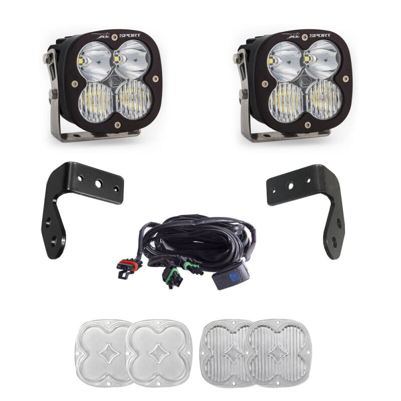 Baja Designs 22-24 Polaris RZR Pro R XL Sport A-Pillar Kit Baja Designs Light Mounts AXOPROS