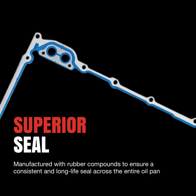 Fel-Pro 09-13 Chevy Silverado 1500/09-13 Corvette Engine Oil Pan Gasket Set - PermaDry Molded Rubber Fel-Pro Gasket Kits AXOPROS