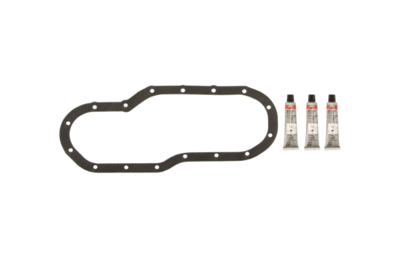 Fel-Pro 10-12 Toyota Sequoia Engine Oil Pan Gasket Set - High-Temperature Rubber-Coated Fiber Fel-Pro Gasket Kits AXOPROS