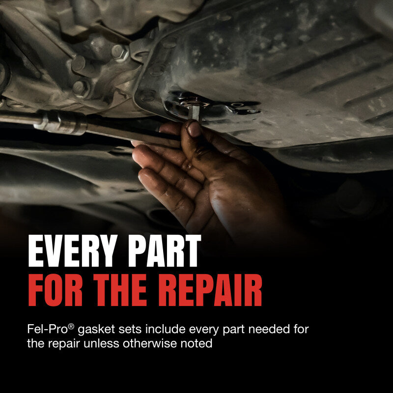 Fel-Pro 10-12 Toyota Sequoia Engine Oil Pan Gasket Set - High-Temperature Rubber-Coated Fiber Fel-Pro Gasket Kits AXOPROS